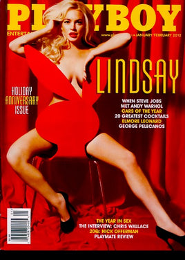 Playboy January/February 2012 Lindsay Lohan