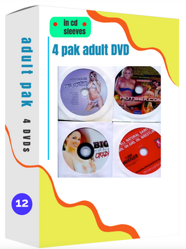 4 pack Adult DVD set (in Cd Sleeves) # 12
