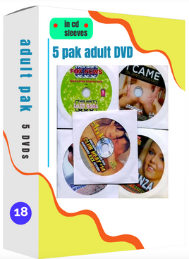5 pack Adult DVD set (in Cd Sleeves) # 18
