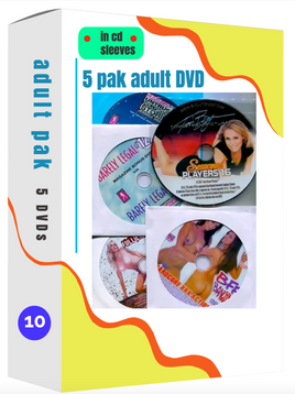 5 pack Adult DVD set (in Cd Sleeves) # 10