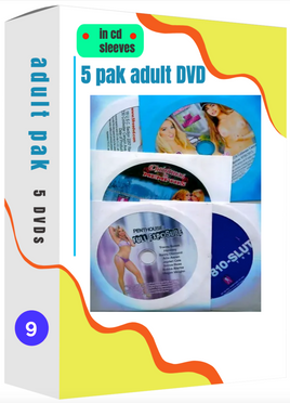 5 pack Adult DVD set (in Cd Sleeves) # 9