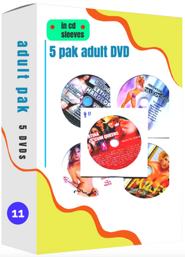 5 pack Adult DVD set (in Cd Sleeves) # 11