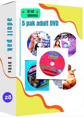 5 pack Adult DVD set (in Cd Sleeves) # 28
