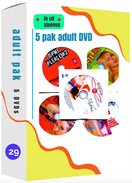 5 pack Adult DVD set (in Cd Sleeves) # 29