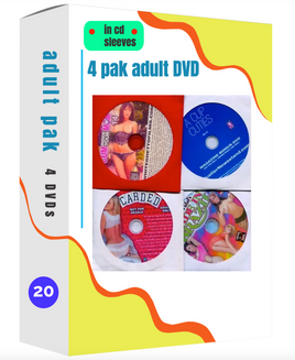 4 pack Adult DVD set (in Cd Sleeves) # 20