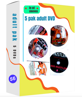 5 pack Adult DVD set (in Cd Sleeves) # 56