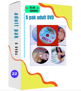 5 pack Adult DVD set (in Cd Sleeves) # 22