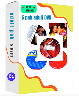 5 pack Adult DVD set (in Cd Sleeves) # 61