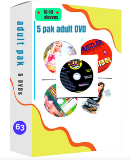 5 pack Adult DVD set (in Cd Sleeves) # 63