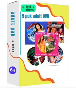 5 pack Adult DVD set (in Cd Sleeves) # 64