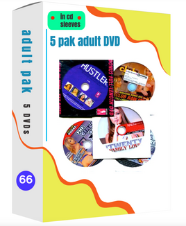 5 pack Adult DVD set (in Cd Sleeves) # 66
