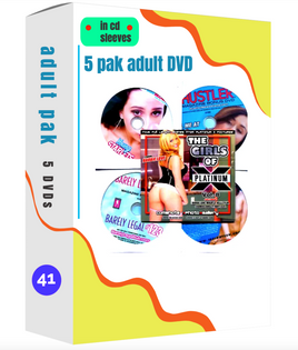 5 pack Adult DVD set (in Cd Sleeves) # 41