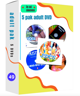 5 pack Adult DVD set (in Cd Sleeves) # 49