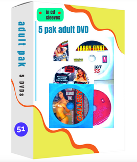 5 pack Adult DVD set (in Cd Sleeves) # 51