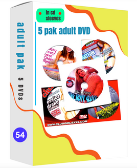 5 pack Adult DVD set (in Cd Sleeves) # 54