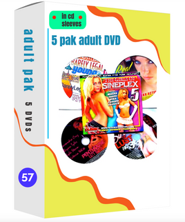 5 pack Adult DVD set (in Cd Sleeves) # 57