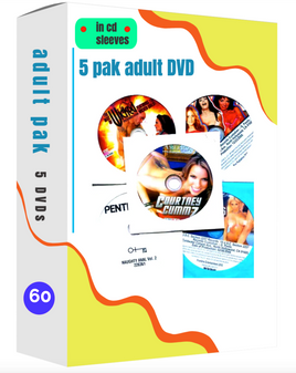 5 pack Adult DVD set (in Cd Sleeves) # 60